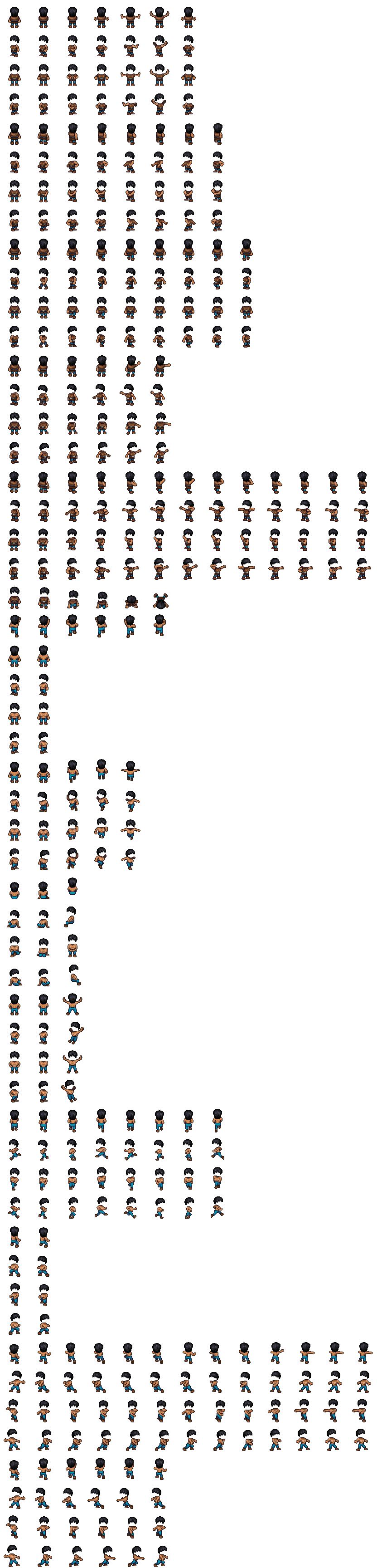 Rogue preset — stealth and combat frames